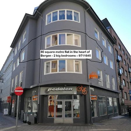 80 Square Metre Flat In The Heart Of Bergen - 2 Big Bedrooms Bagian luar foto