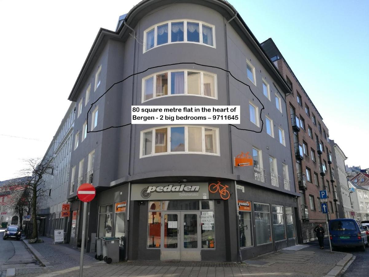 80 Square Metre Flat In The Heart Of Bergen - 2 Big Bedrooms Bagian luar foto